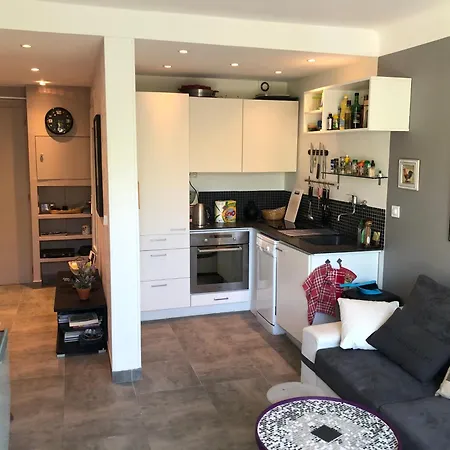 Only 60m To The Beach, 2 Bedroom Cozy Apartment, 80m2 Big Garden, Very * Cannes