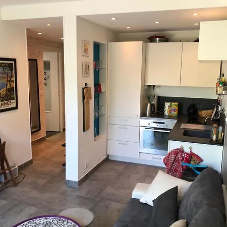 Apartment Only 60m To The Beach, 2 Bedroom Cozy Apartment, 80m2 Big Garden, Very Cannes
